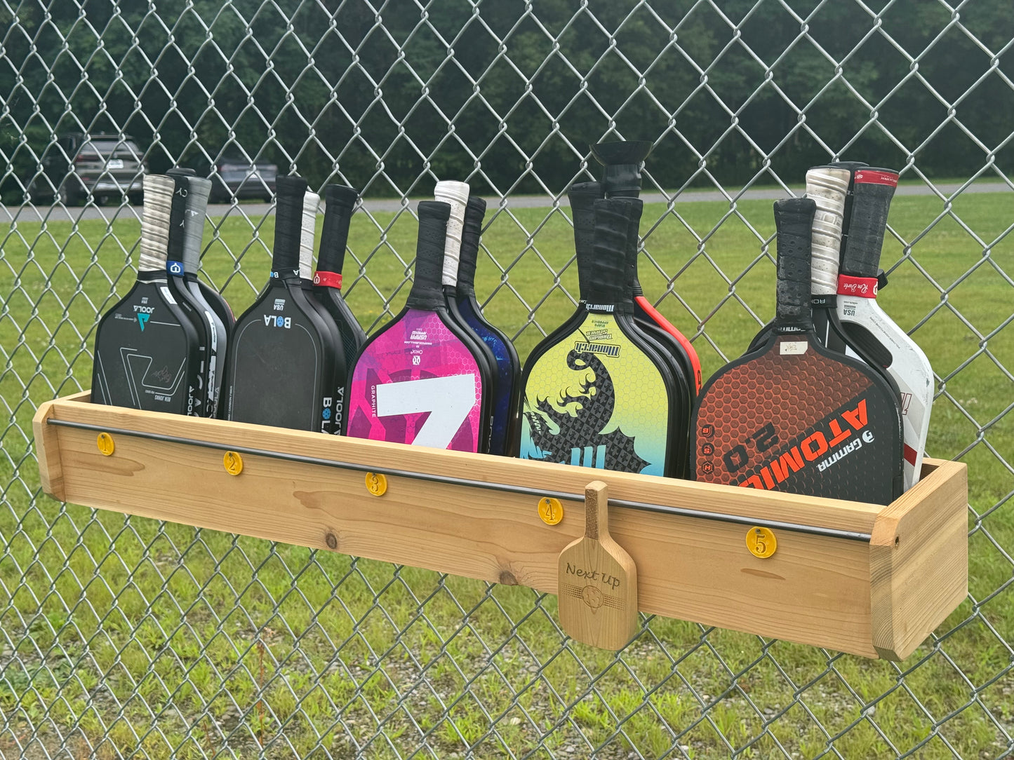 Outdoor Customized Cedar Paddle Rack