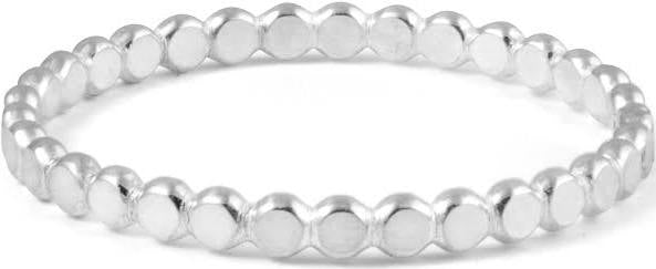Stacking Sterling Silver Pickleball Rings