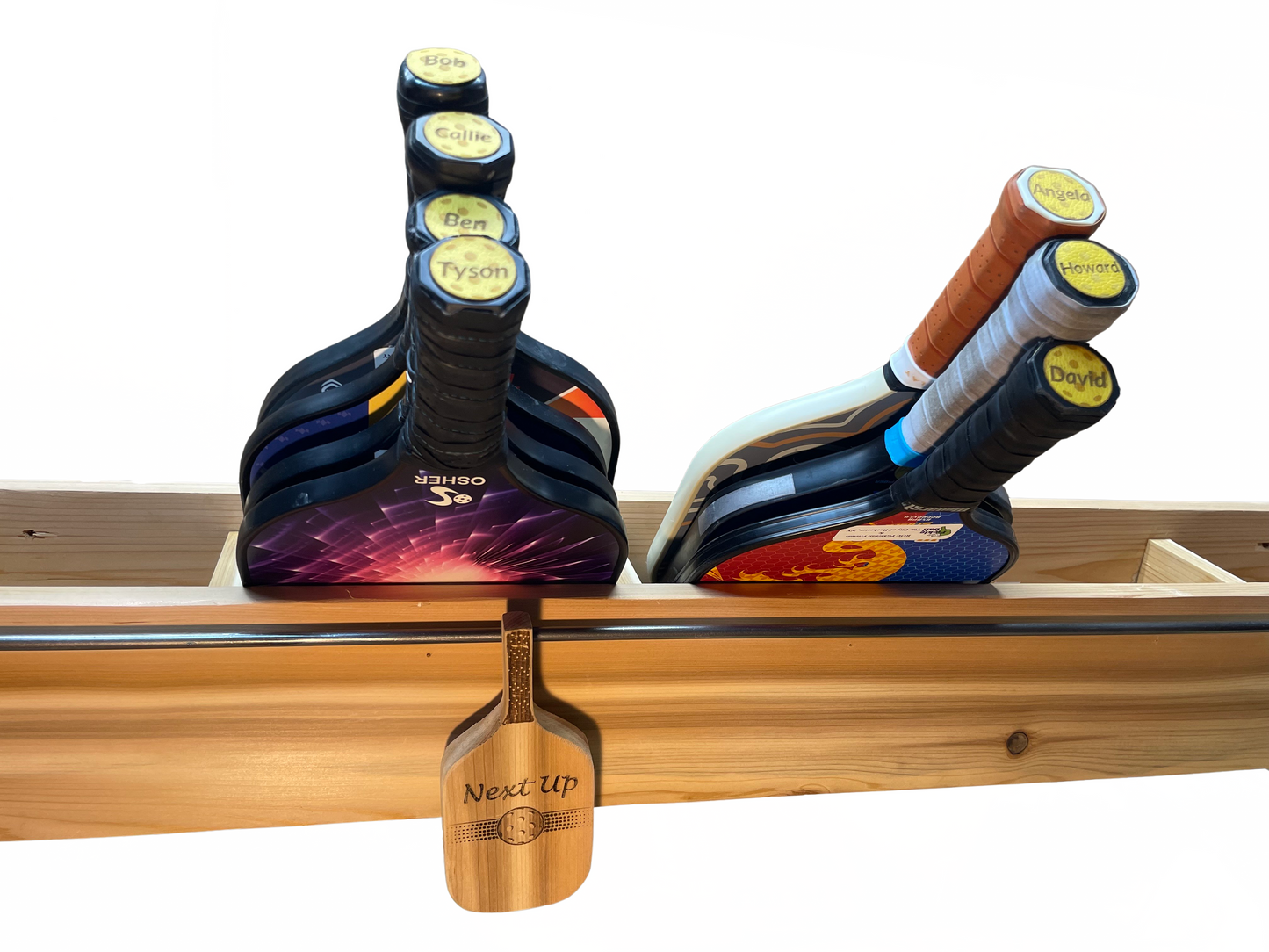 Outdoor Customized Cedar Paddle Rack