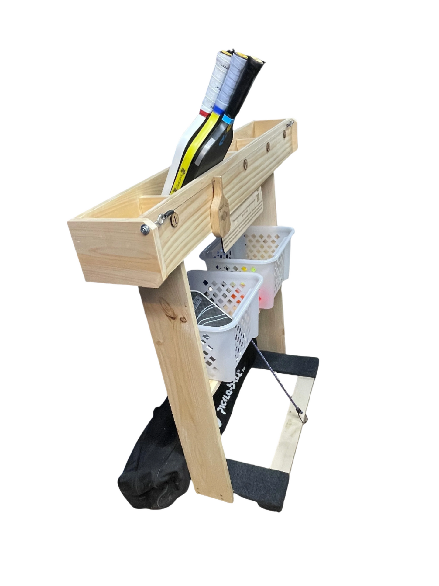 Indoor Customized Stained Paddle Rack
