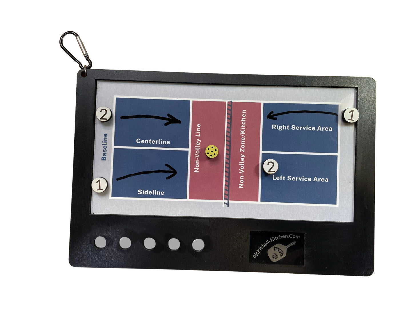 Magnetic Pickleball Instruction Board
