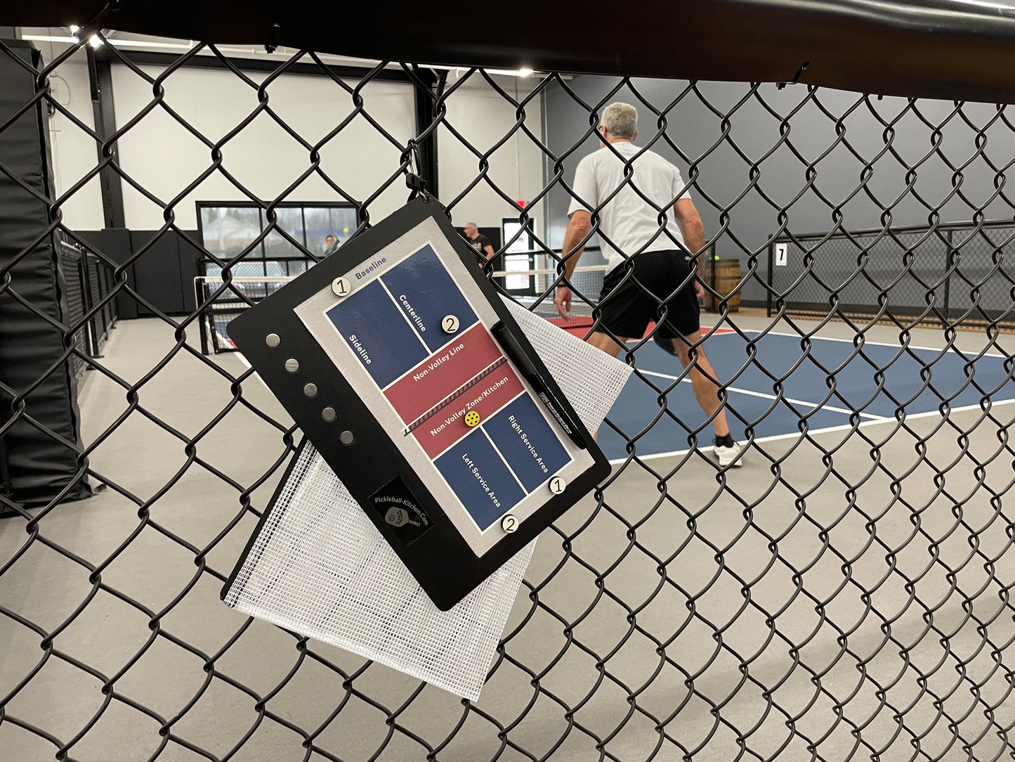 Magnetic Pickleball Instruction Board
