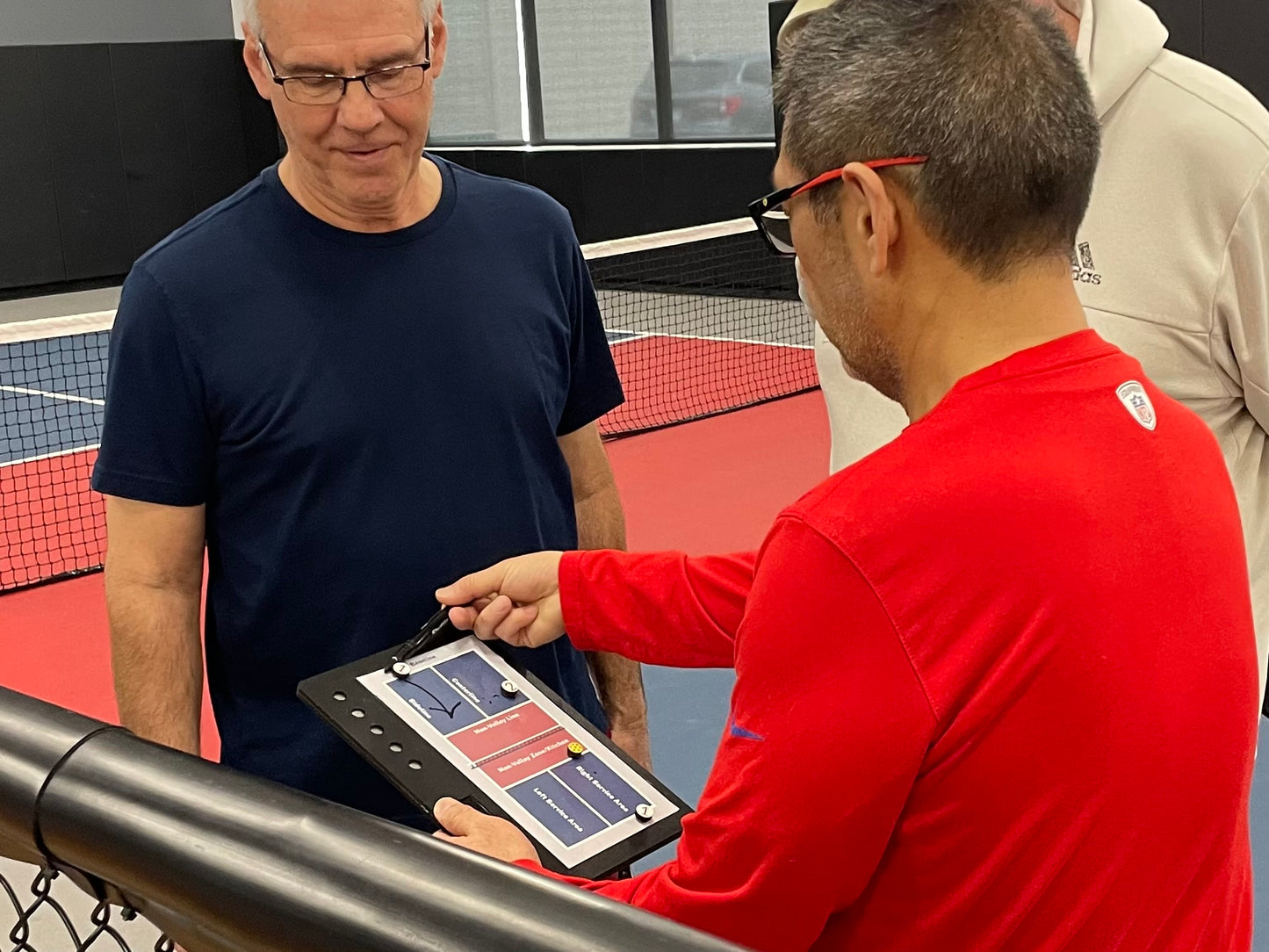 Magnetic Pickleball Instruction Board
