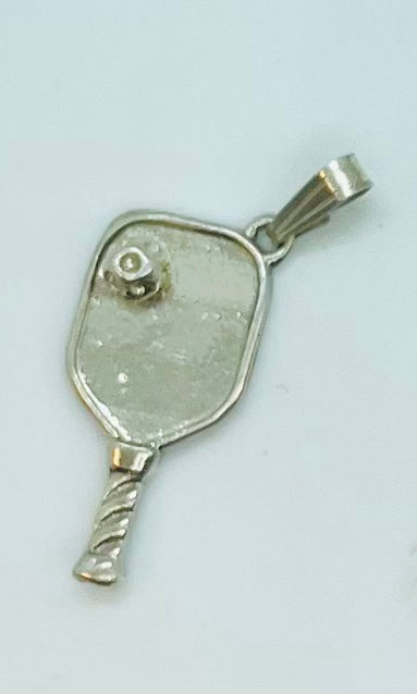 Sterling Silver Pickleball Pendants