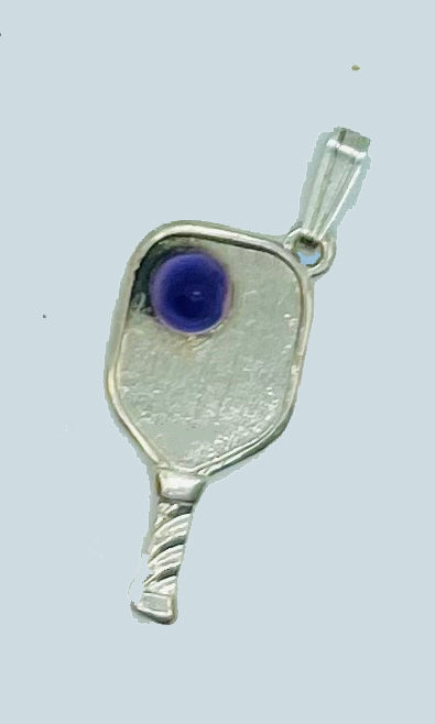 Sterling Silver Pickleball Pendants