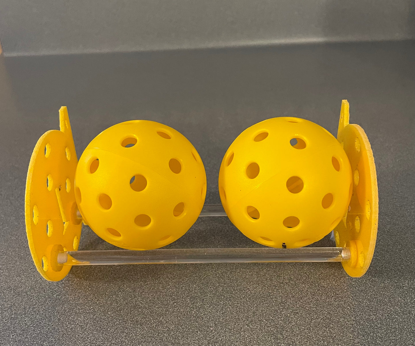 Indoor- Outdoor Pickleball Court ball holders