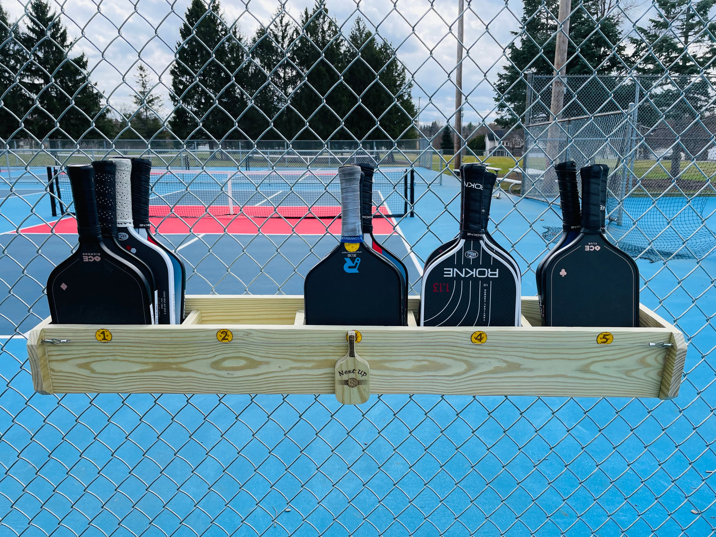 Outdoor Customized Paddle Rack