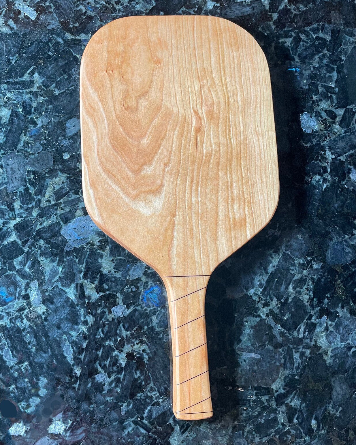 Solid Cherry Pickleball Charcuterie Paddle Sized Board - Cheese Board - Cutting Board