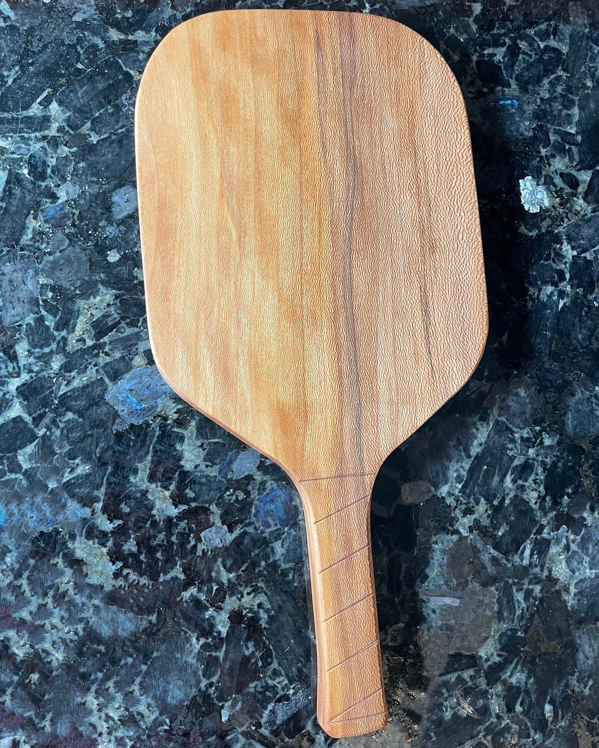 Solid Sycamore Pickleball Charcuterie Paddle size Board - Cheese Board - Cutting Board