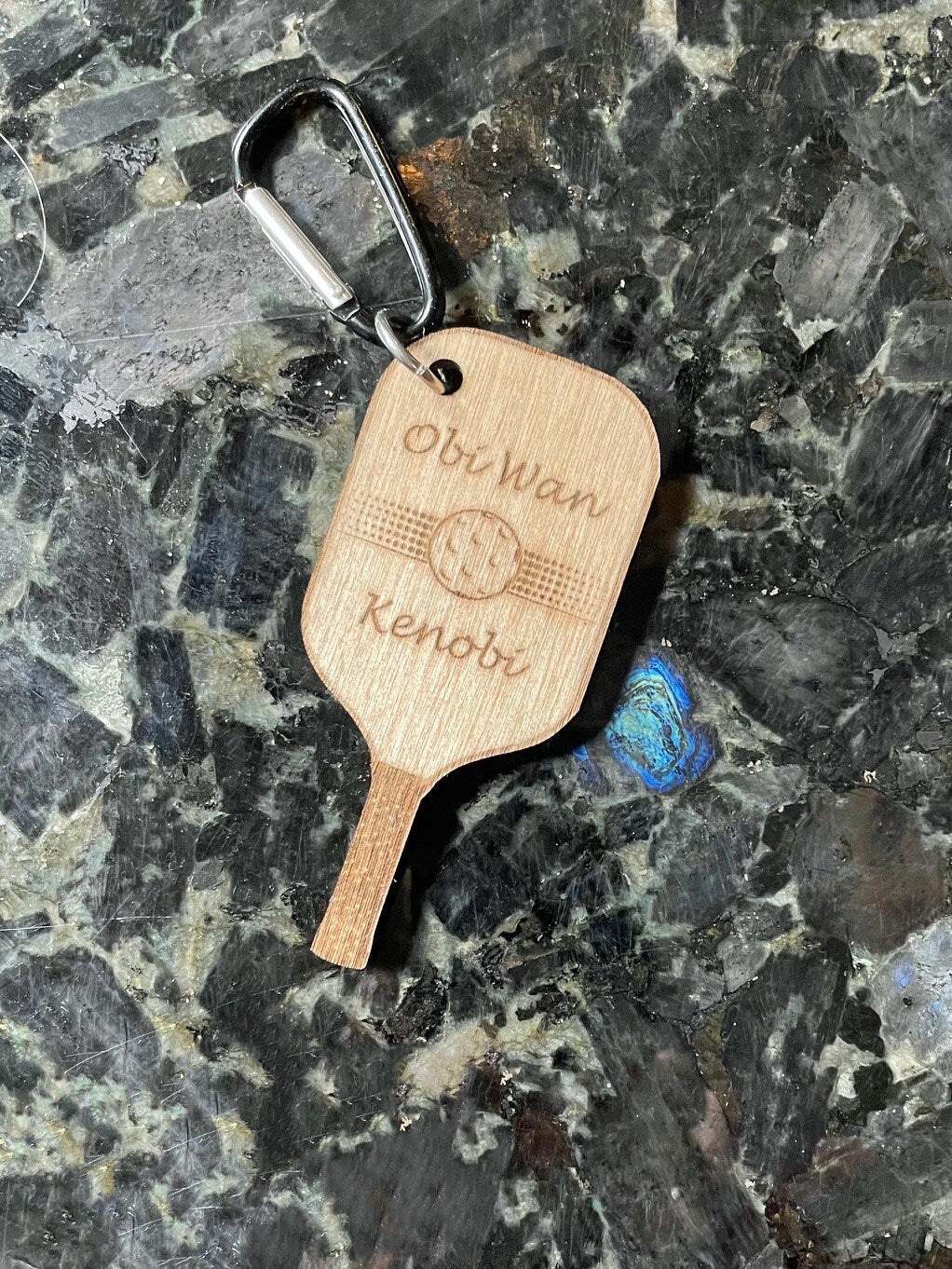 Personalized Pickleball Key Holder, or Gear Bag Holder
